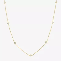 Diamond Addiction (G-H / Si2-I1) Womens 1/3 CT. T.W. Lab Grown White 10K Gold Pendant Necklace