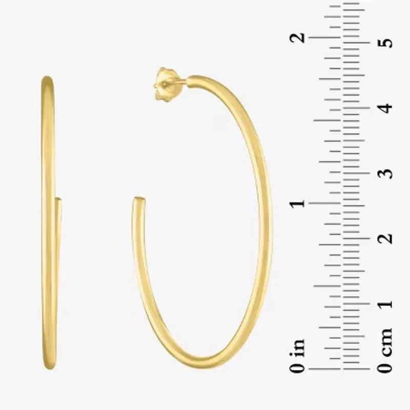 Yes, Please! (G-H / Si2-I1) Womens Diamond Accent Lab Grown White Diamond 14K Gold Over Silver Round 2 Pair Earring Set