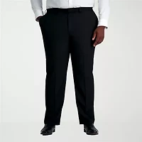 Haggar Smart Wash With Repreve Mens Classic Fit Big and Tall Dress Flat Front Pant