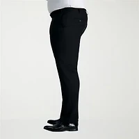 Haggar Smart Wash With Repreve Mens Classic Fit Big and Tall Dress Flat Front Pant