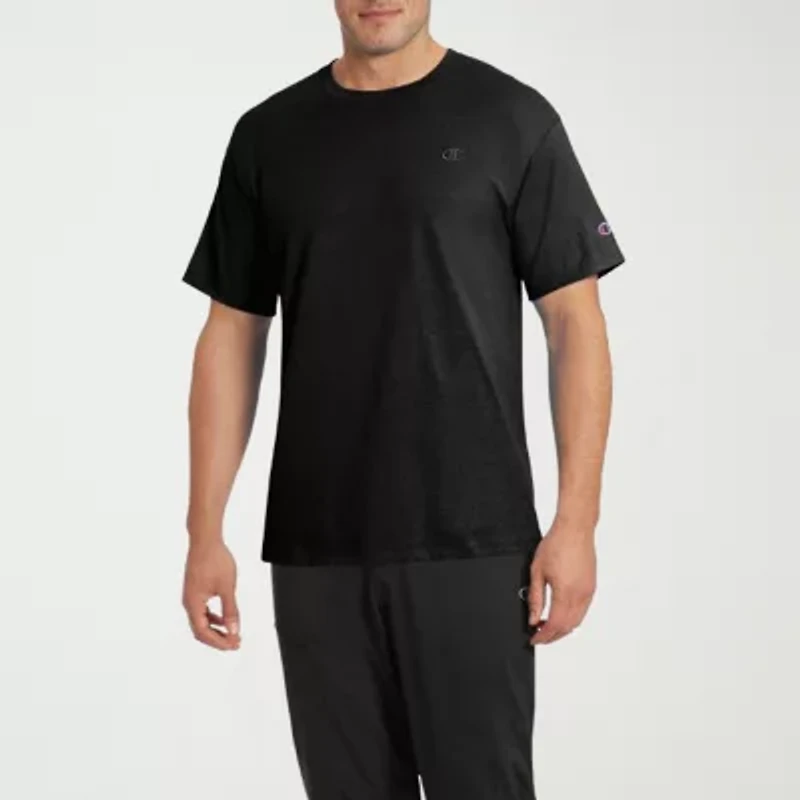 Champion Mens Crew Neck Short Sleeve Active T-Shirt