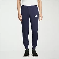 PUMA Essentials Mens Ankle Mid Rise Regular Fit Fleece Sweatpant
