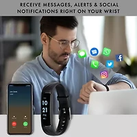 Itouch Slim Mens Multi-Function Multicolor Smart Watch Itl8050b08d-G03