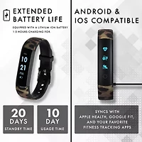 Itouch Slim Womens Multi-Function Multicolor Smart Watch 7458b-51-F02