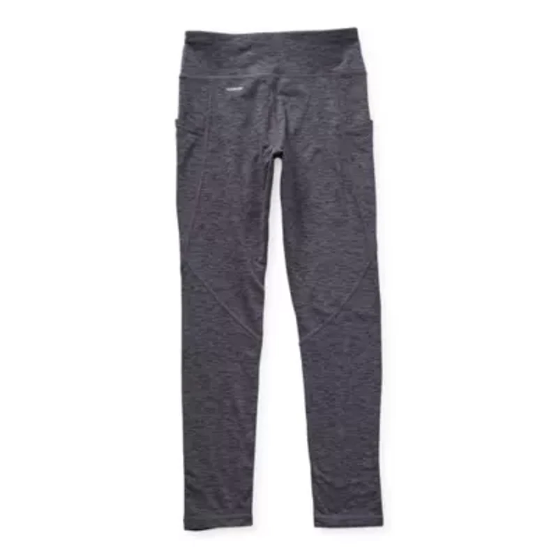 Xersion Little & Big Kid Girls Quick Dry 24" Active Full Length Leggings