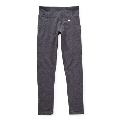Xersion Little & Big Kid Girls Quick Dry 24" Active Full Length Leggings