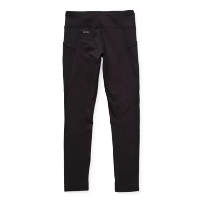 Xersion Active Little & Big Kid Girls Quick Dry Knit 24" Active Full Length Leggings
