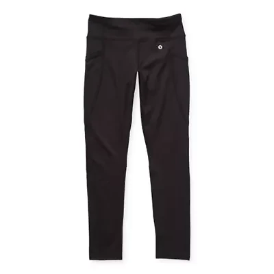 Xersion Active Little & Big Kid Girls Quick Dry Knit 24" Active Full Length Leggings