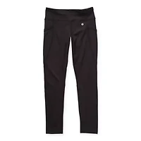 Xersion Active Little & Big Kid Girls Quick Dry Knit 24" Active Full Length Leggings