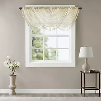 Madison Park Iris 38"W X 46"L Rod Pocket Valance