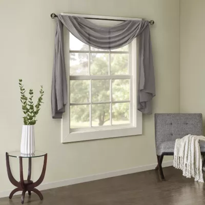 Madison Park Kaylee Scarf Valance