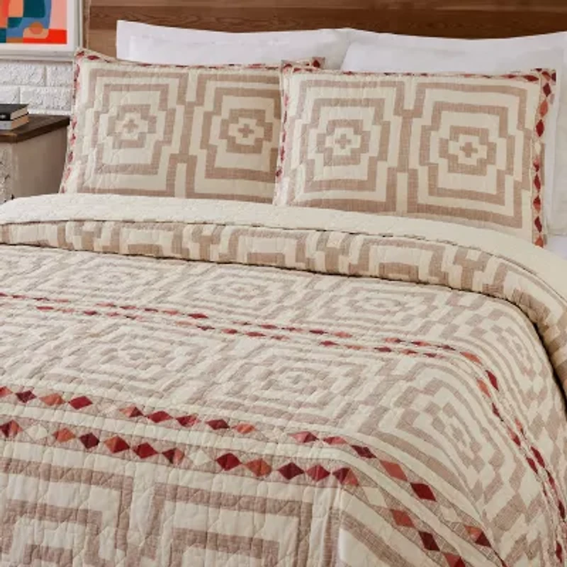 JUNGALOW by Justina Blakeney Hypnotic 3-pc. Reversible Quilt Set