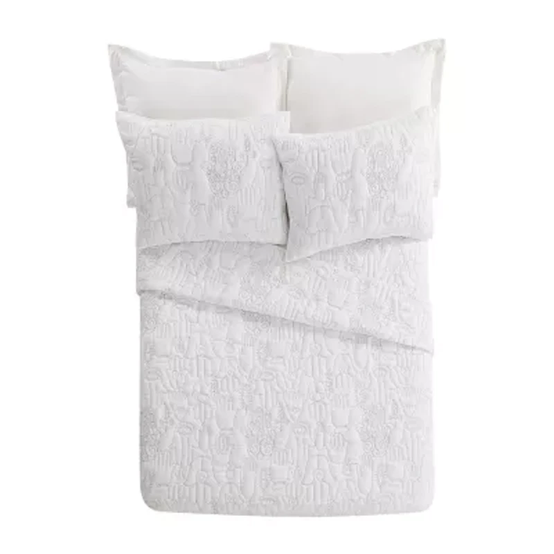 JUNGALOW by Justina Blakeney Hamsa 3-pc. Quilt Set