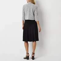 Perceptions Womens Abstract Jacket Dress