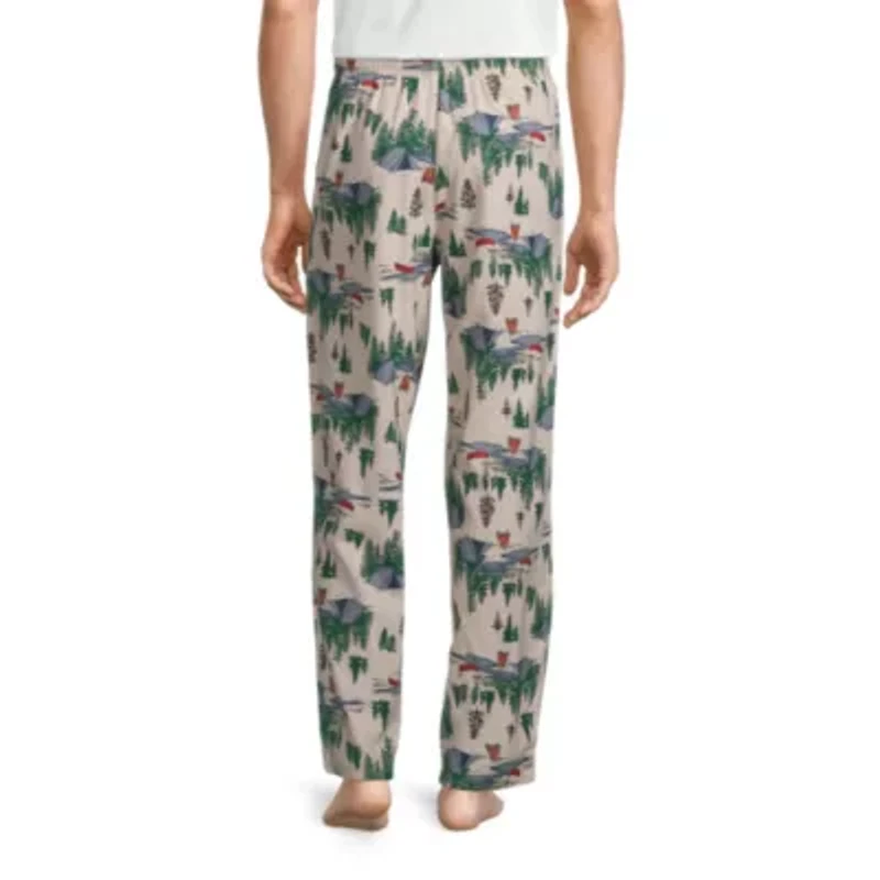 St. John's Bay Flannel Mens Big Pajama Pants