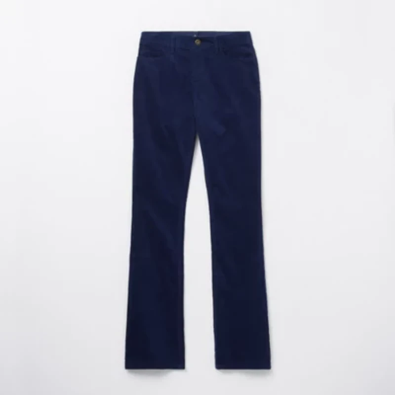 St. John's Bay Womens Mid Rise Bootcut Corduroy Pant