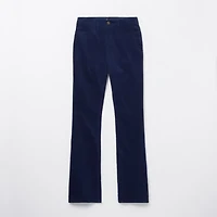 St. John's Bay Womens Mid Rise Bootcut Corduroy Pant