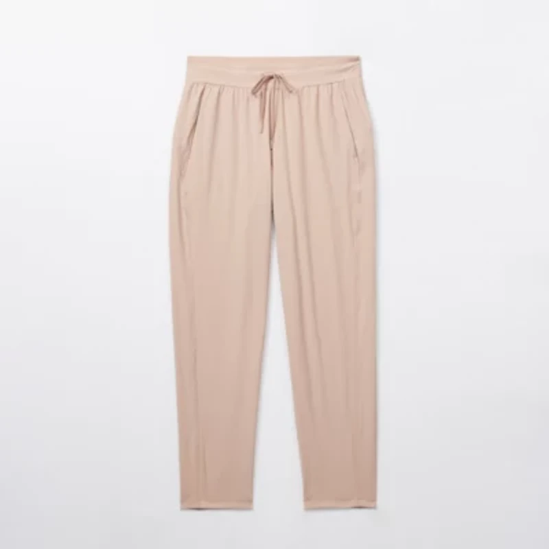 Stylus Womens Ankle Mid Rise Pull-On Pant