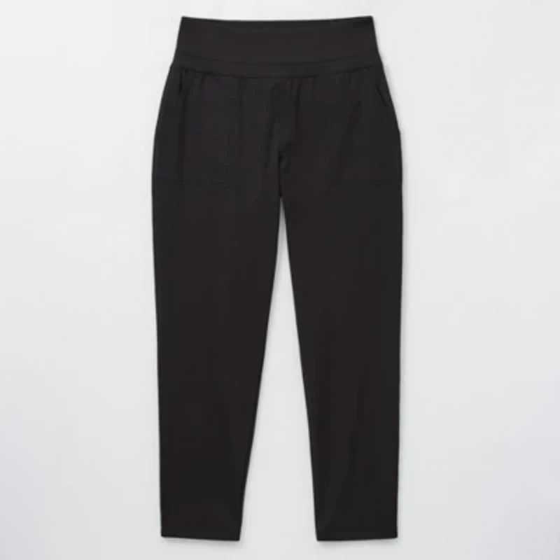 Stylus Womens Tapered High Rise Pull-On Pant