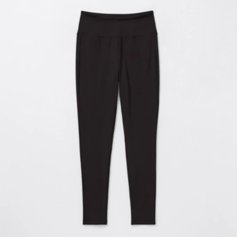 Stylus Womens Mid Rise Knit 26" 7/8 Ankle Legging
