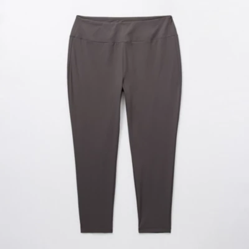 Stylus Womens Plus Skinny Mid Rise Pull-On Pant