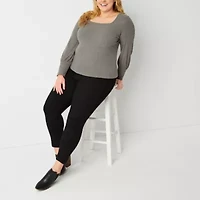 a.n.a Womens Stretch Fabric Skinny Fit Plus Jean