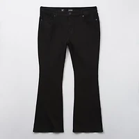 a.n.a - Plus Womens High Rise Flare Leg Jean