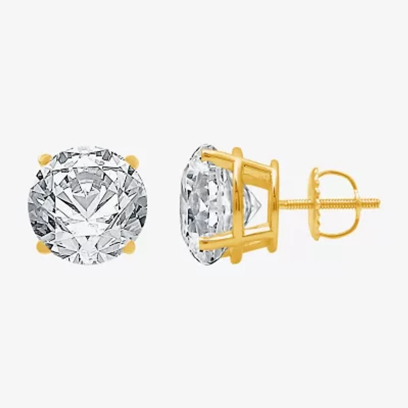 Ever Star 3 CT. T.W. Lab-Grown ( G/SI1-SI2 ) Diamond 14K Gold Round Stud Earrings