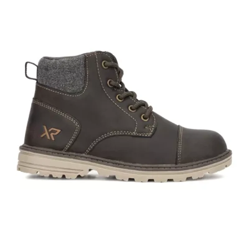 Xray Footwear Little & Big Kid Boys Boy'S Windsor Boot Flat Heel Lace Up Boots