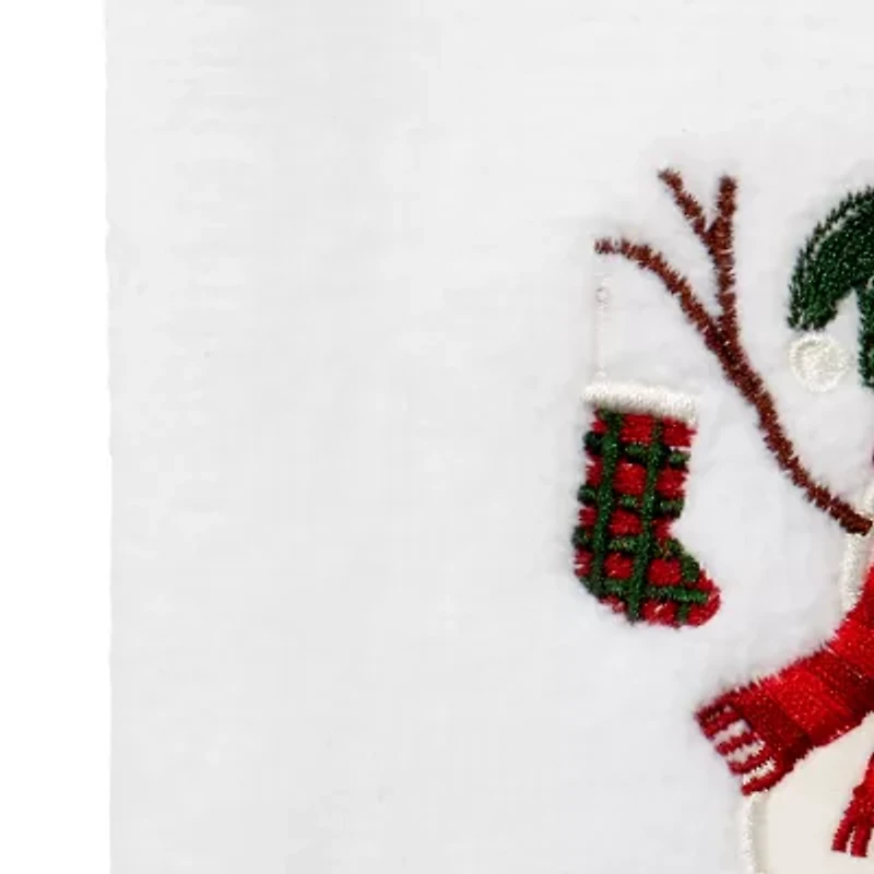 Avanti Snowman Park 2-pc. Fingertip Towel