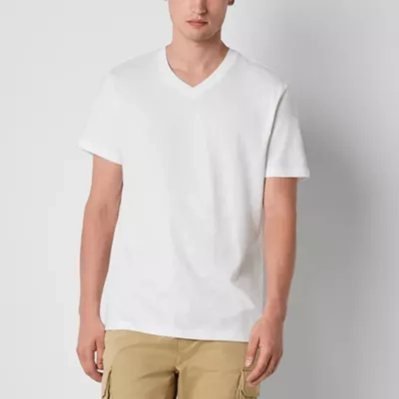 Arizona Mens V Neck Short Sleeve T-Shirt