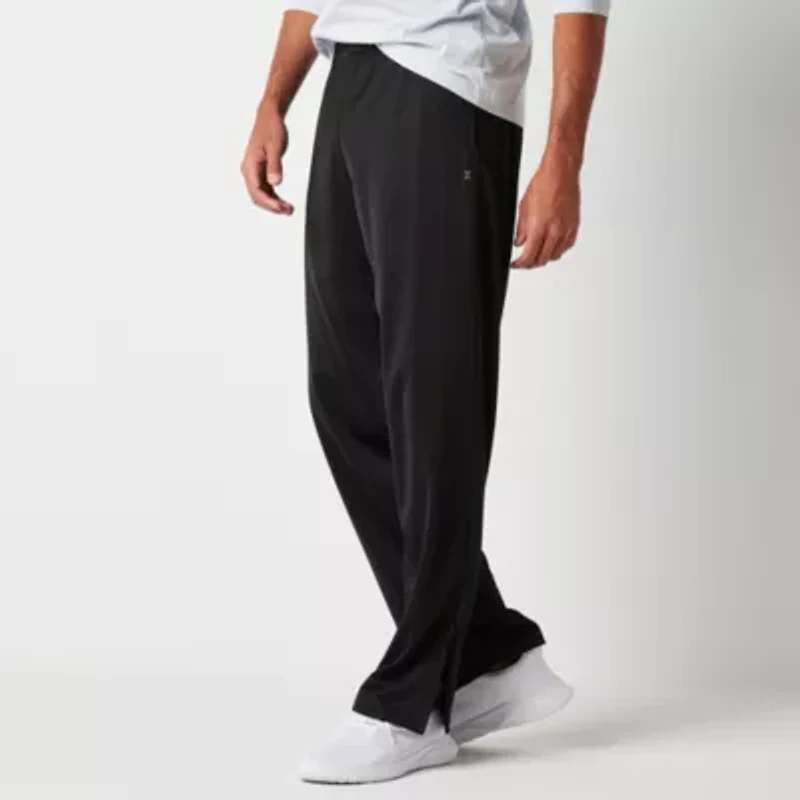 Xersion Tricot Mens Moisture Wicking Quick Dry Straight Regular Fit Workout Pant