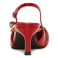 Worthington Sedrick Womens Pointed Closed Toe Kitten Heel Pumps