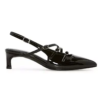 Worthington Sedrick Womens Pointed Closed Toe Kitten Heel Pumps