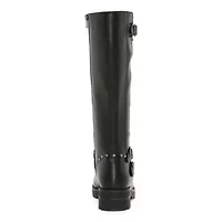 Arizona Womens Tracy Flat Heel Motorcycle Boots