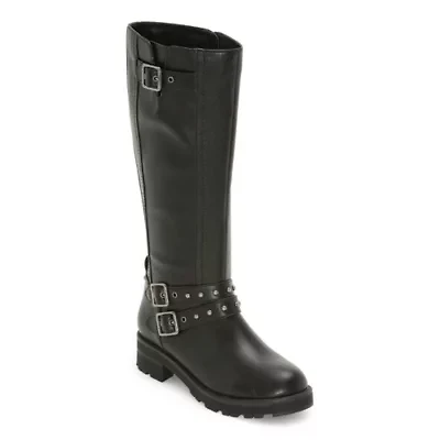 Arizona Womens Tracy Flat Heel Motorcycle Boots