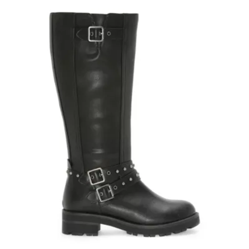 Arizona Womens Tracy Flat Heel Motorcycle Boots
