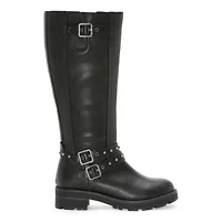 Arizona Womens Tracy Flat Heel Motorcycle Boots