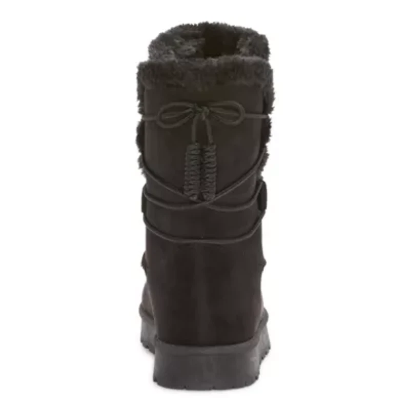 Pop Womens Melodius Flat Heel Winter Boots