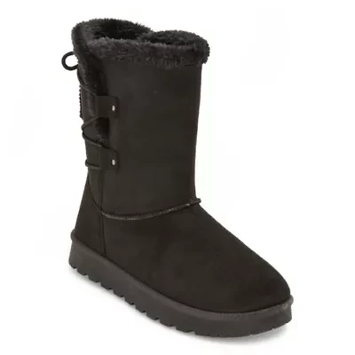 Pop Womens Melodius Flat Heel Winter Boots