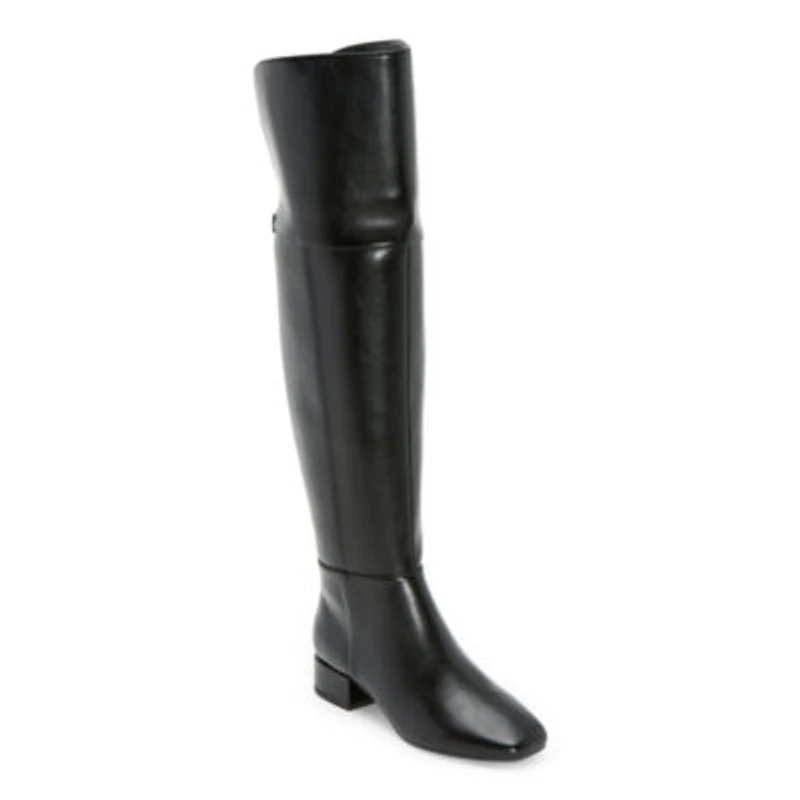 Liz Claiborne Womens Dover Flat Heel Over the Knee Boots