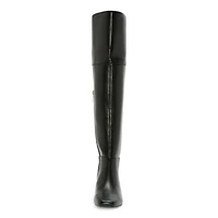 Liz Claiborne Womens Dover Flat Heel Over the Knee Boots