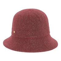Liz Claiborne With Lurex Womens Cloche Hat