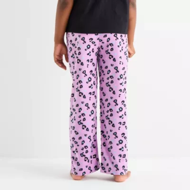 Joyful Moments Little & Big Kid Girls Fleece Pajama Pants