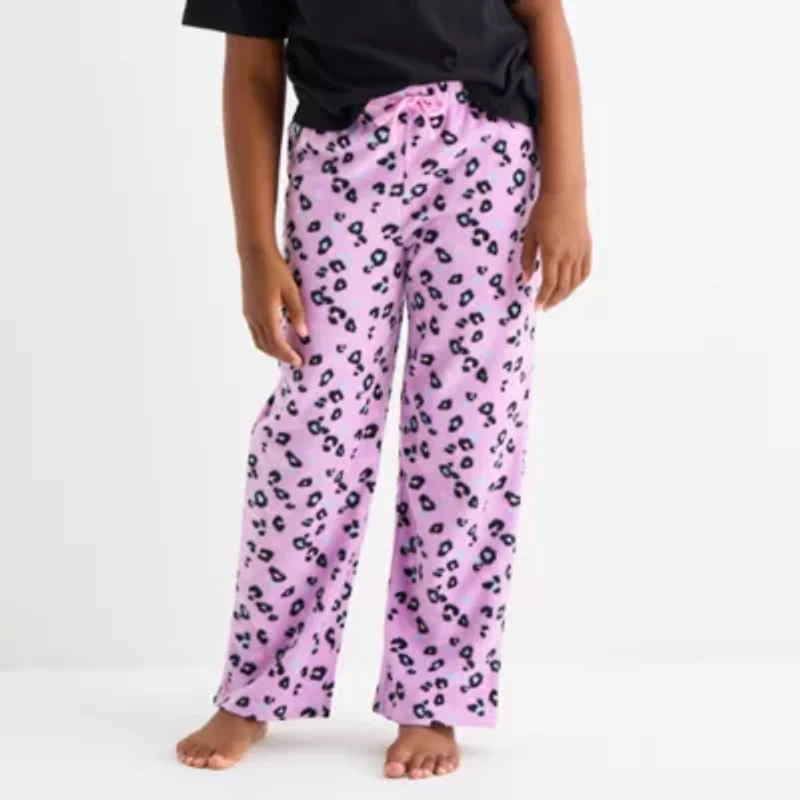 Joyful Moments Little & Big Kid Girls Fleece Pajama Pants