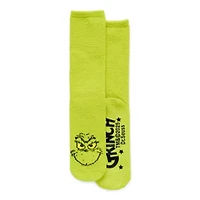 Unisex Adult 1 Pair Grinch Crew Socks