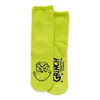 Little & Big Kid Unisex 1 Pair Big Kids Grinch Crew Socks
