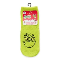 Unisex 1 Pair Toddler Grinch Crew Socks