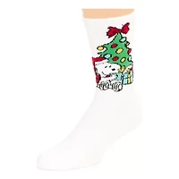 Unisex Adult 1 Pair Peanuts Crew Socks