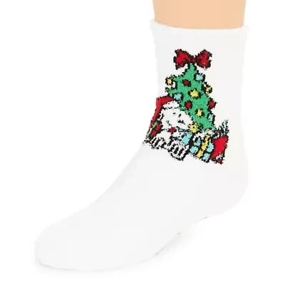 Unisex 1 Pair Toddler Peanuts Crew Socks